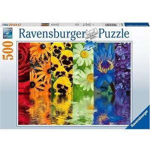 Ravensburger Floral Reflections 500-Piece Puzzle | Premium Quality Material